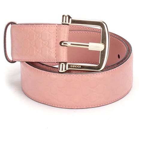 gucci 281548|Authentic Gucci Micro Guccissima Belt Pink 281548 Gold Buckle .